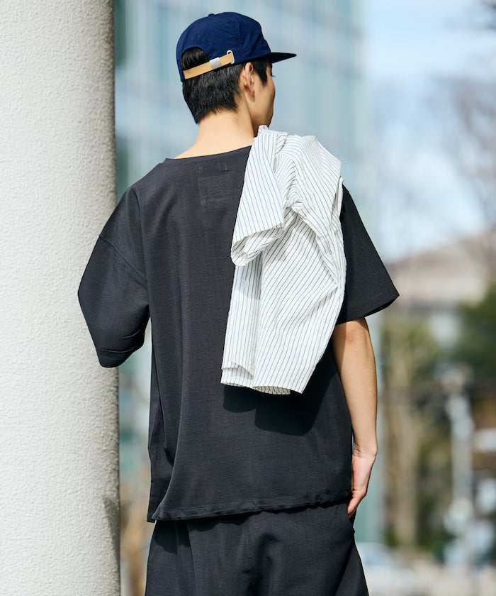 AiRide/Packable Setup/Henley Neck Pullover/Shorts/Packable/Quick-Drying/UVA Cut 【Limited Edition】