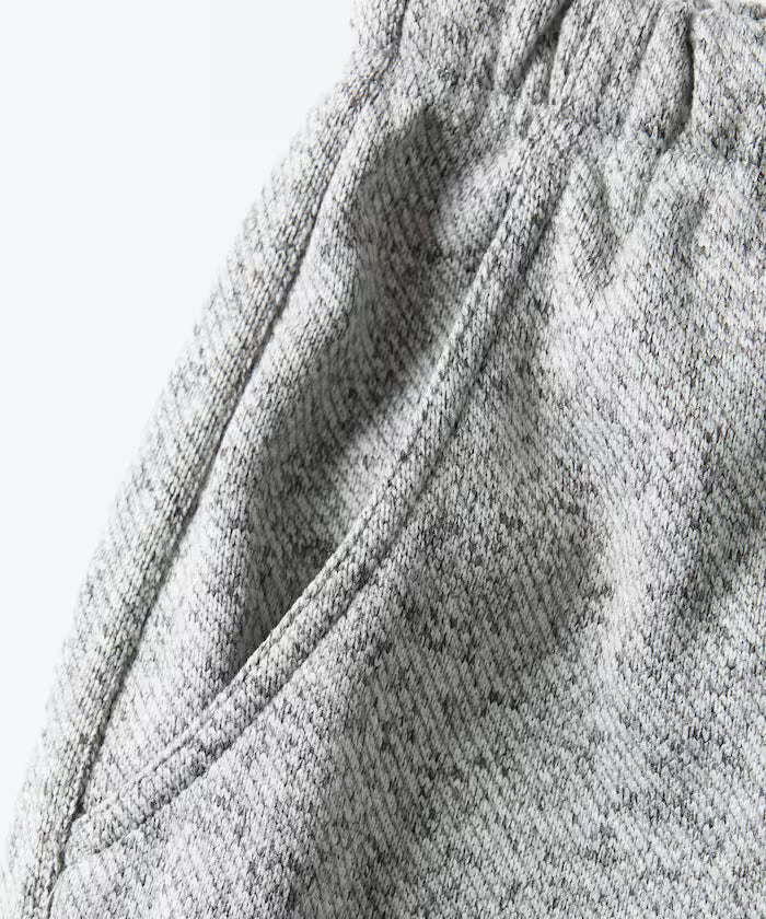 Relaxed Fit Knit Fleece Easy Jogger Pants