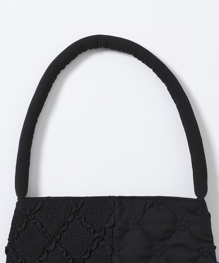 Flower Quilt Patchwork One Handle Bag