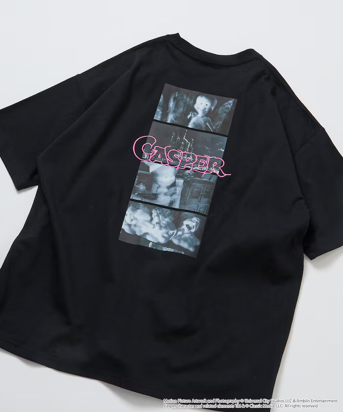 Casper Exclusive Big Silhouette Back Print Crew Neck T-Shirt [Limited Edition]