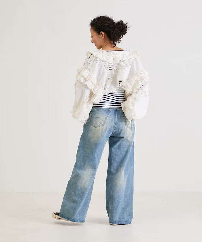 Collar 2WAY Lace Bolero & Chaps