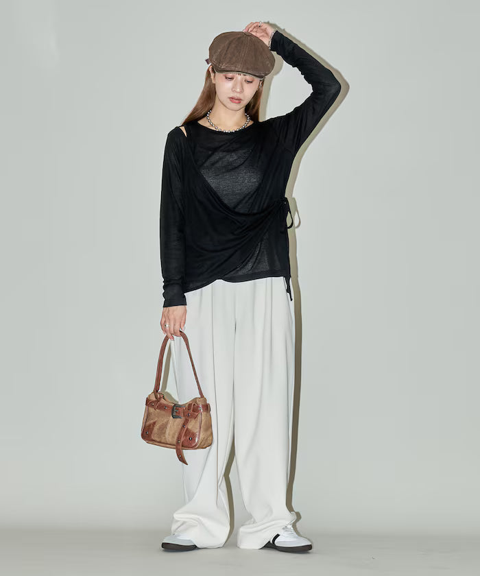 Layered Cache coeur Sheer Long Sleeve T Limited Edition