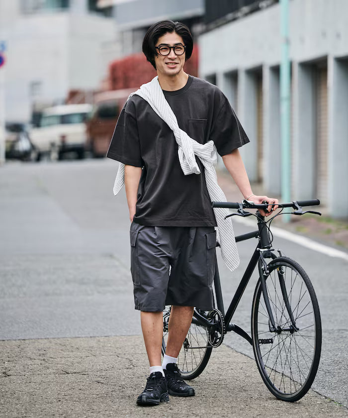 Limited Edition Drymix(R) Dry Mix Wide Silhouette Utility Short Cargo Pants Quick Dry UV Cut