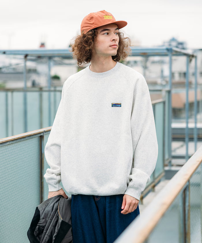 Big Silhouette One Point Logo Raglan Sleeve Spindle Sweatshirt [Limited Edition]