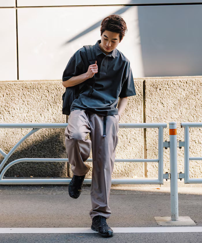 STORATECH/Stratech Big Silhouette Polo Shirt/Antibacterial/Odor Resistant/Sanitizing/UV Cut/Contact Cooling/Quick Drying 【Limited Release】