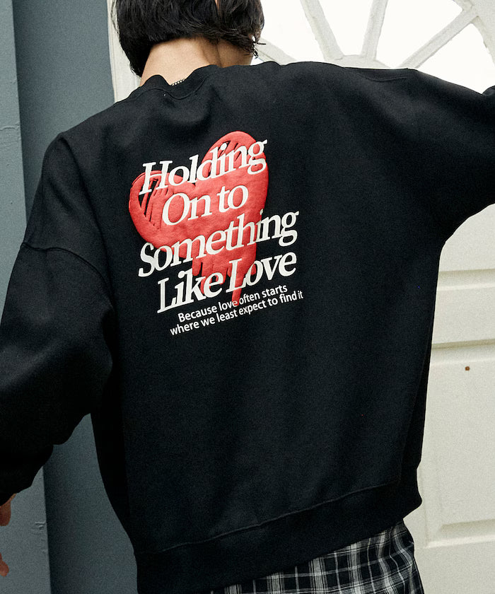 LOVE POP STUDIO HEART LOGO GRAPHIC SWEAT【Limited Edition】