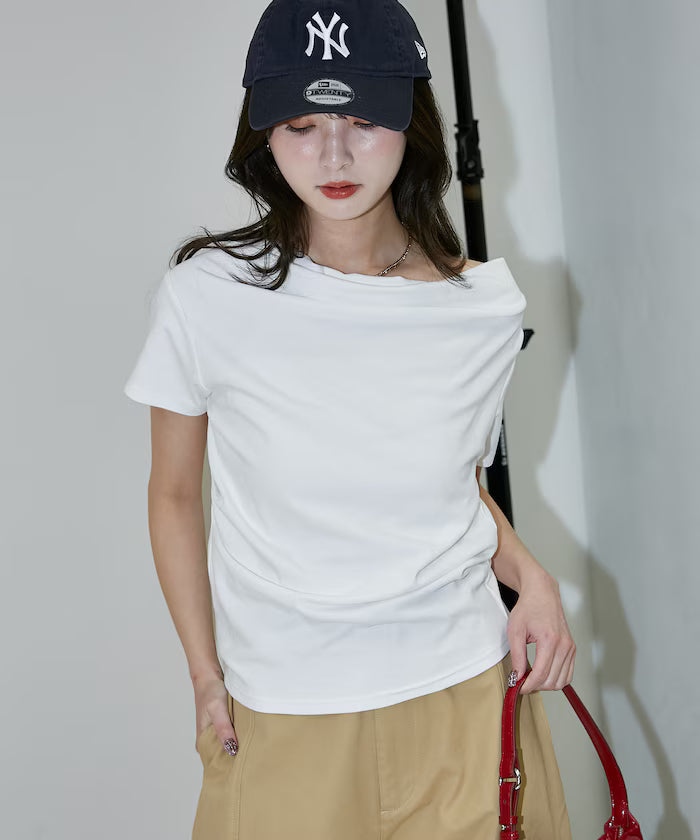 2WAY Draped T-Shirt Limited Release