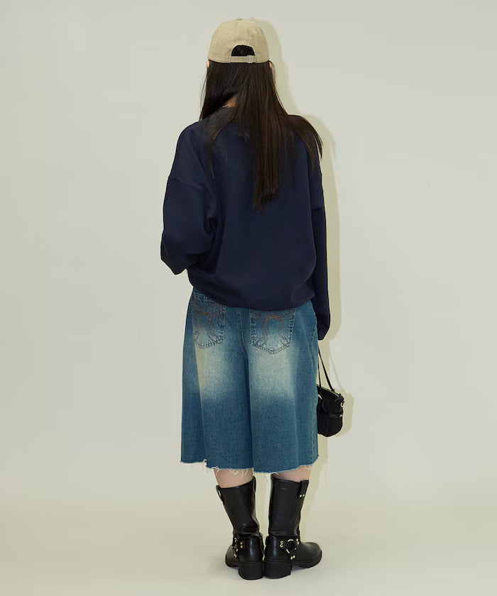 LOVE POP STUDIO FLOWER EMBROIDERY SWEAT【Limited Edition】