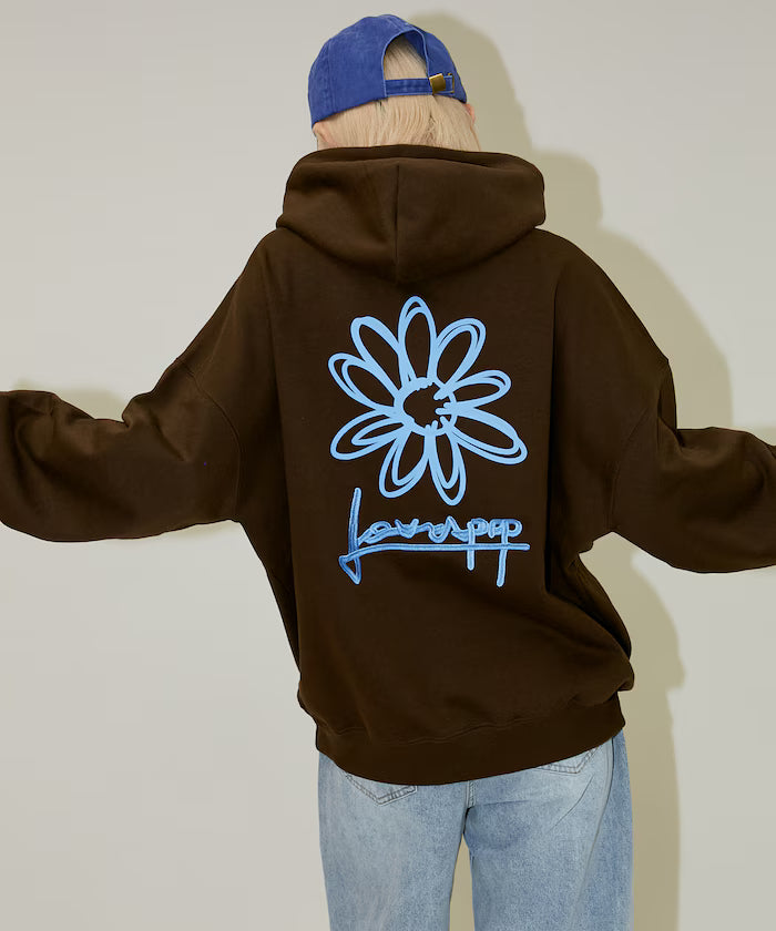 LOVE POP STUDIO FLOWER GRAPHIC HOODIE【Limited Edition】