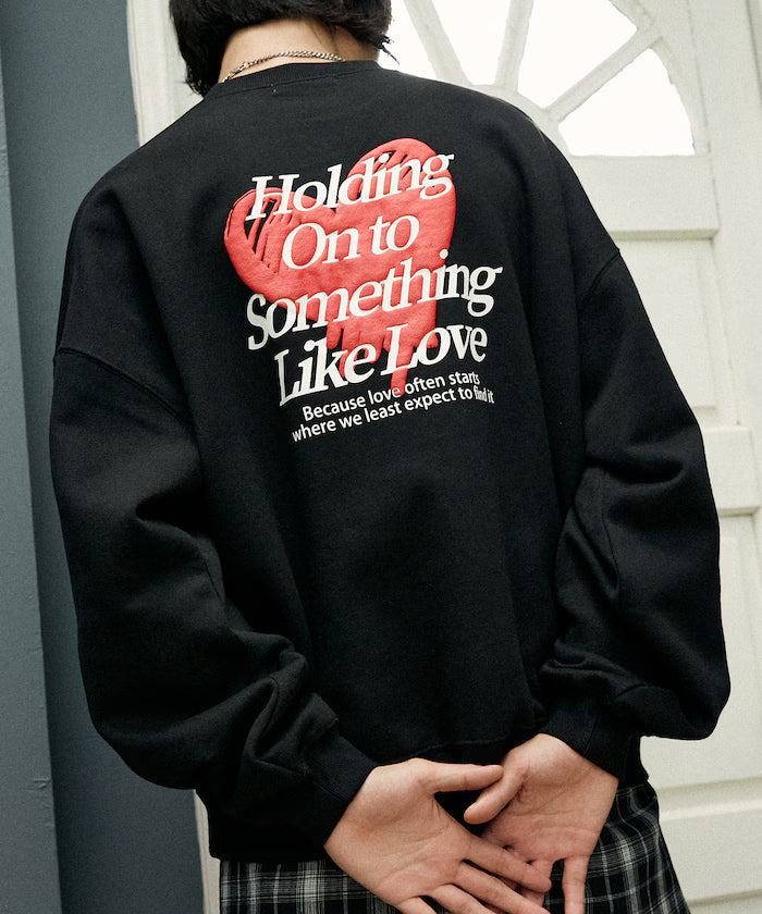 LOVE POP STUDIO HEART LOGO GRAPHIC SWEAT【Limited Edition】