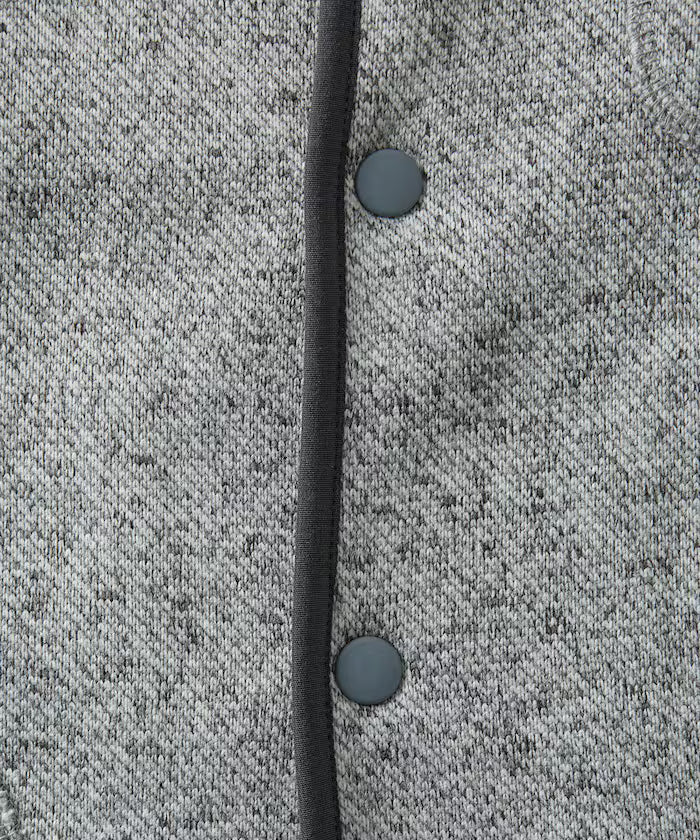 Relaxed Fit Knit Fleece Cardigan