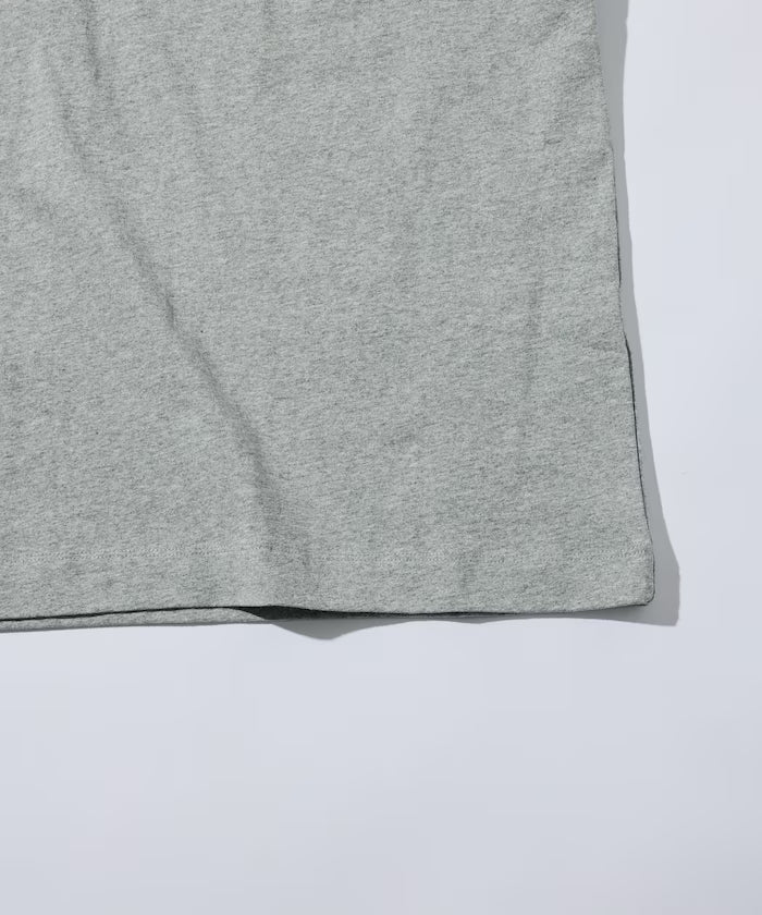 6oz Front Logo Embroidery Crew Neck T-Shirt / Back Print T-Shirt PRINT LEFT CHEST EMBROIDERY BOX FIRST