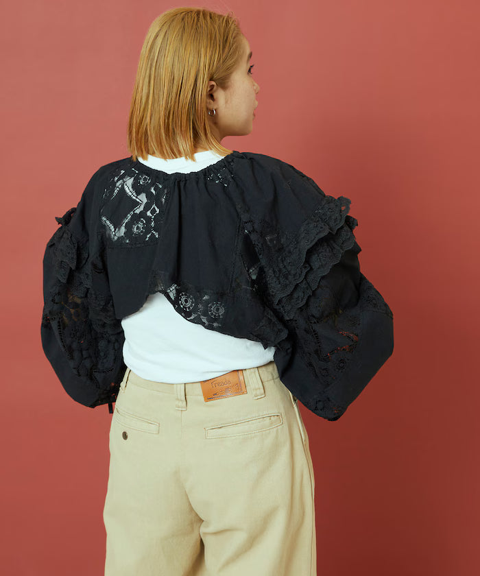 2WAY Lace Bolero & Chaps Pants