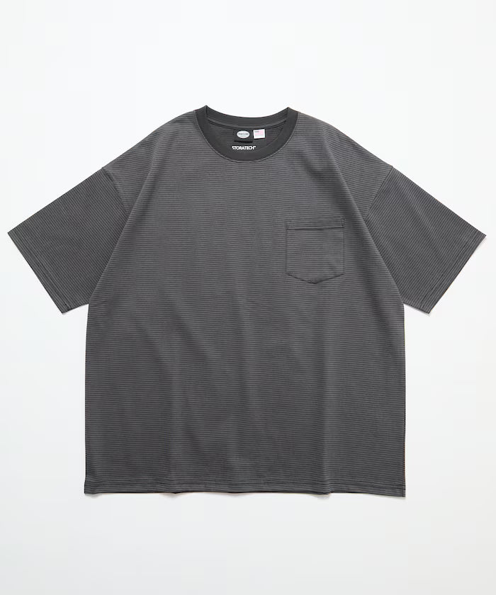 STORATECH Big Silhouette Pocket T-shirt/Antibacterial/Odor-resistant/Antimicrobial/UV Cut/Contact Cooling/Quick Drying 【Limited Edition】