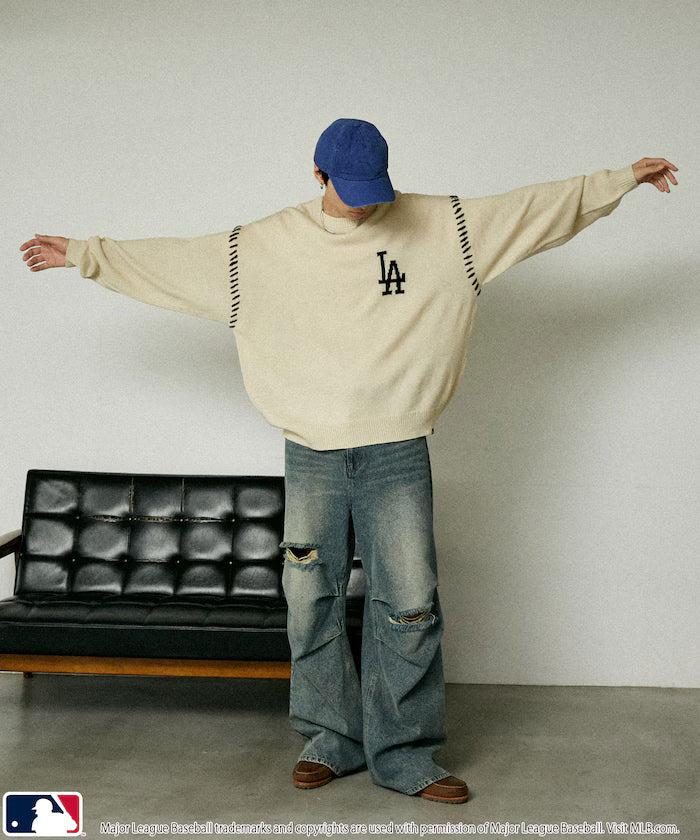 Custom Stitch Knit Pullover