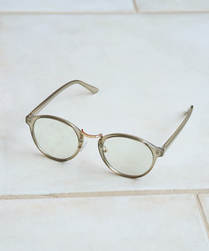 Dimming Lens Boston Fashion Glasses [Limited Edition]