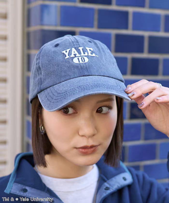 College Logo Embroidered Cap - Navy