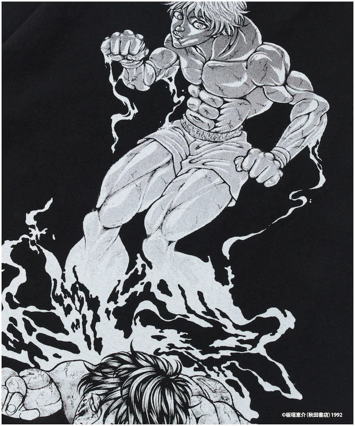 [June 12 12:00 Sale Start] Baku 「Hanma Baki/Awakening」 Print Crew Neck T-Shirt