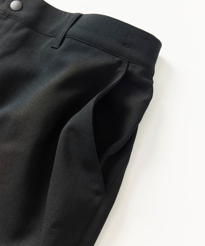 [New Color Added] Quick-Dry Material Relaxed Fit Tapered Easy Pants Linen-like
