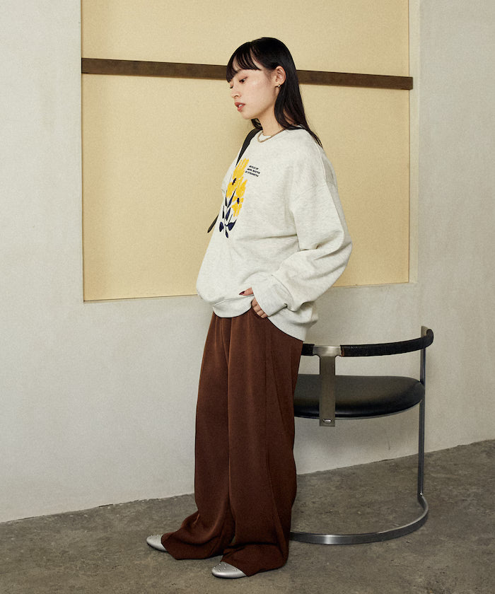 Daisy Embroidered Crew Sweat Limited Edition