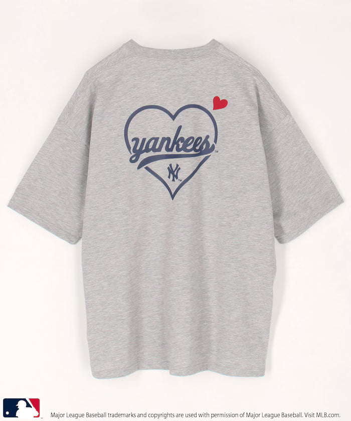 Limited Edition MLB Back Print Heart T-Shirt