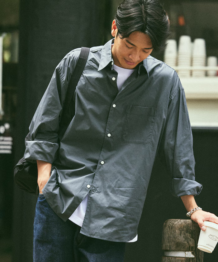 Relax Fit Relax Fit Regular Collar Shirt [Limited Edition]