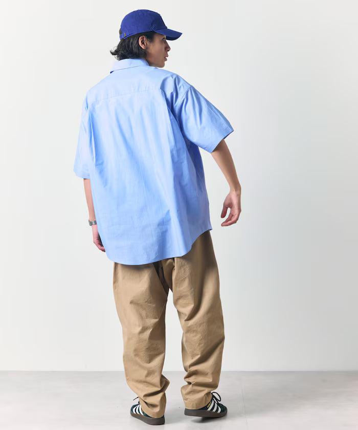 Relax Fit Relaxed Fit Short Sleeve Regular Collar Shirt [Limited Edition]