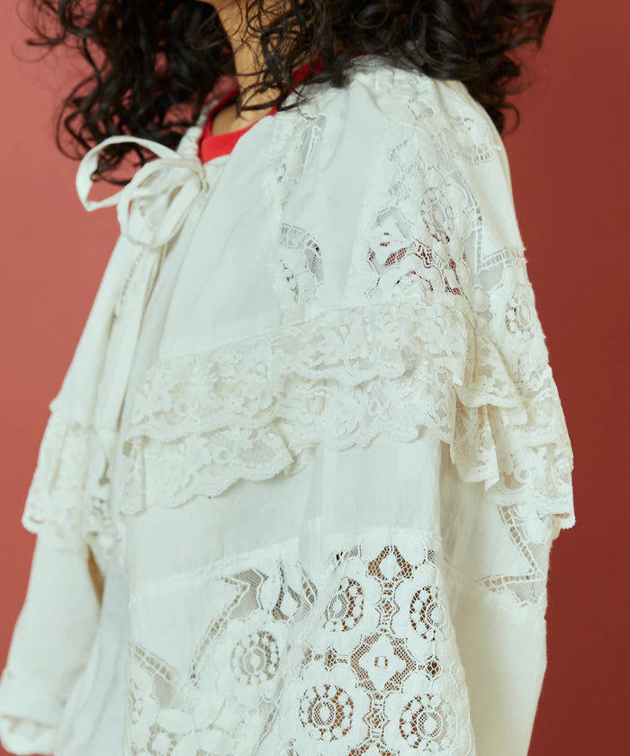 2WAY Lace Bolero & Chaps Pants