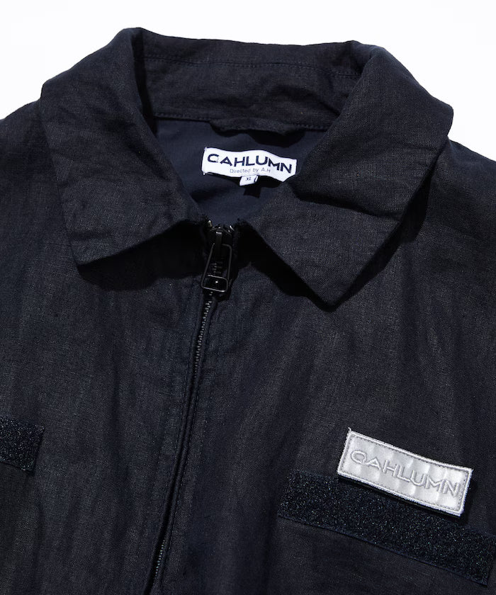 Linen Heli Crew Jacket