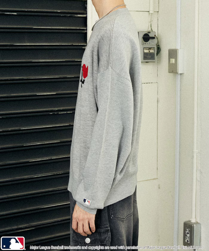Custom HEART LOGO KNIT