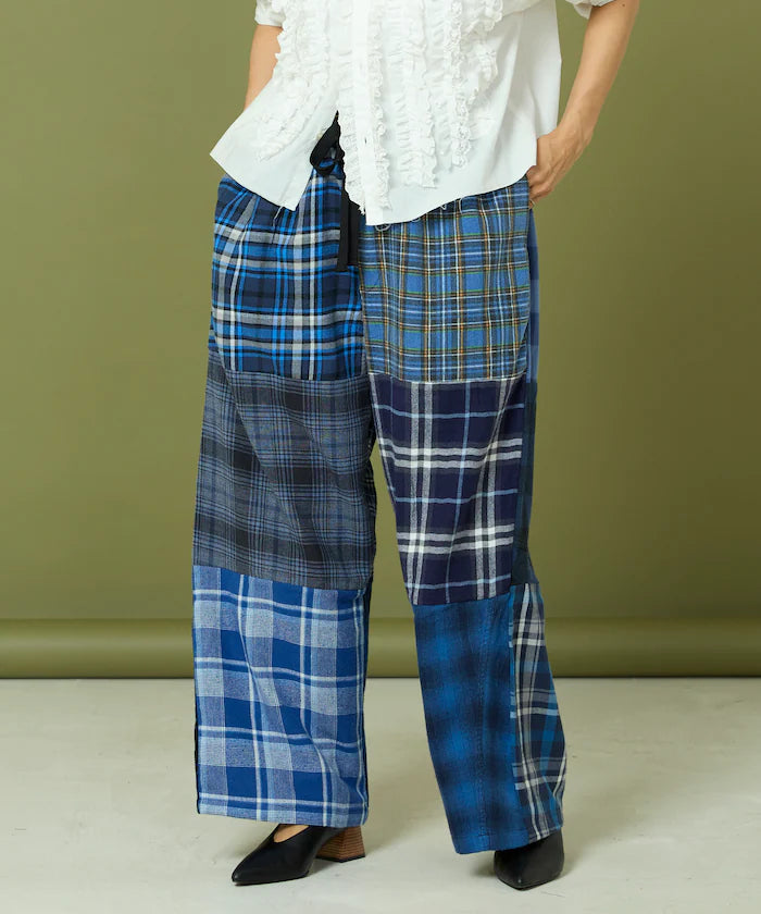 Flannel Check Easy Pants