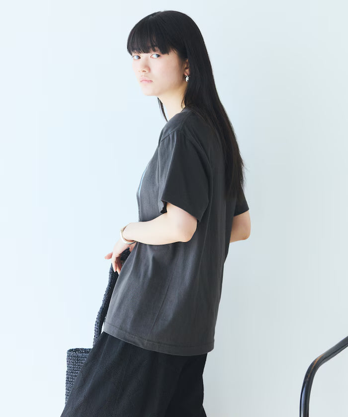 Comfortable Logo Horse Print Crew Neck T-Shirt