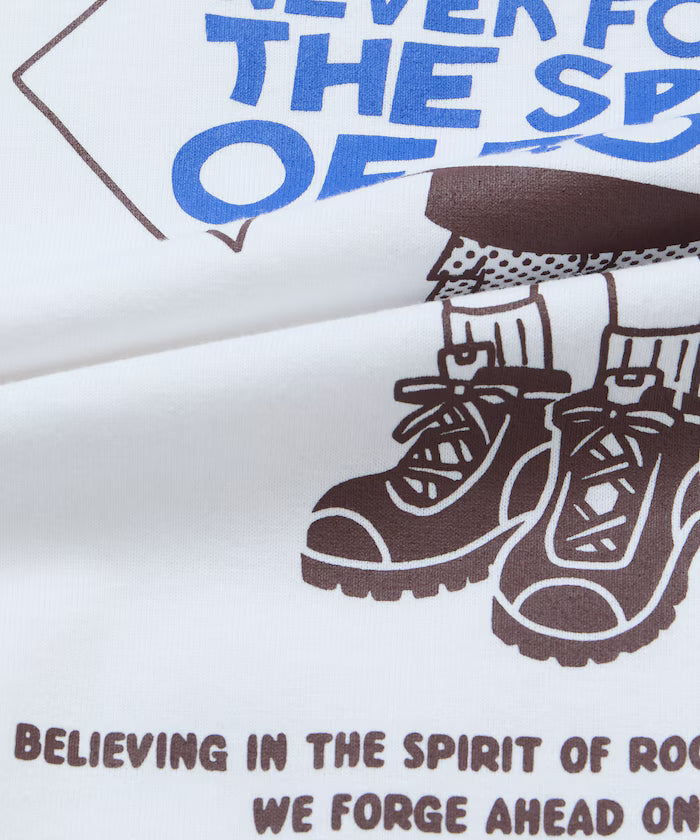 Limited Edition Big Silhouette Back Print T-Shirt CAMP MAN