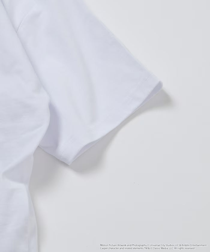 Casper Exclusive Big Silhouette Back Print Crew Neck T-Shirt [Limited Edition]