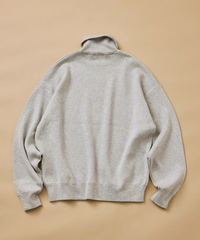 Relax Fit Sweat-Like Turtleneck Knit 【Limited Edition】