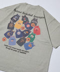 NBA × FREAK'S STORE Exclusive Random Uniform Design Back Print Crew Neck T-shirt - Natural
