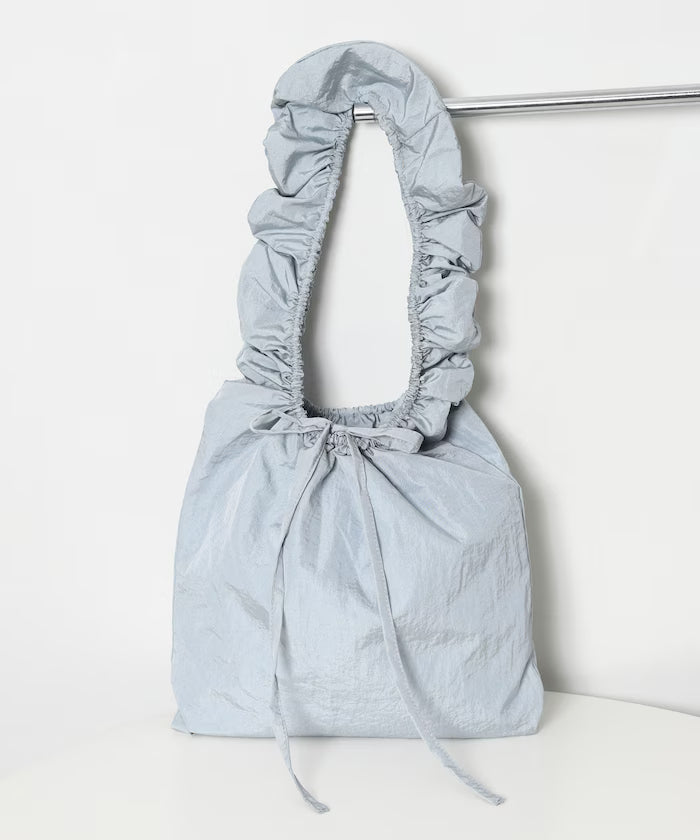 Crash Satin Frill Tote