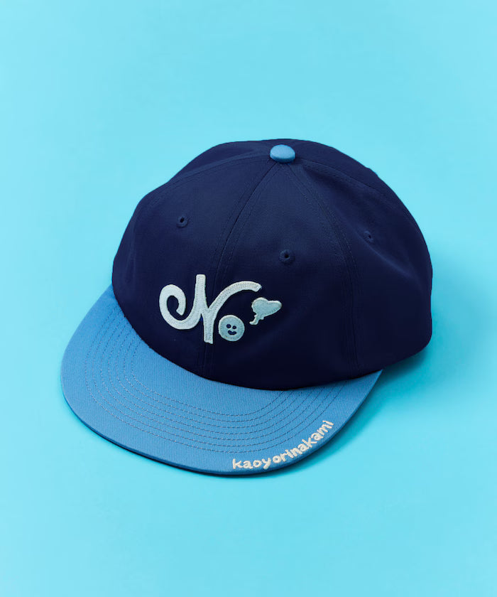 kaoyorinakami × FREAK'S STORE/Kaoyori Nakami Exclusive Felt Patch Cap - Navy x Sax