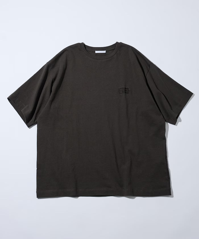 6 Ounce Front Logo Embroidered Crew Neck T-Shirt / One Point Design T-Shirt LEFT CHEST EMBROIDERY PSD