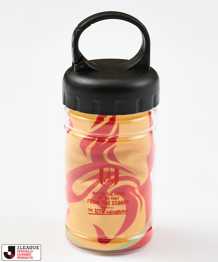 [Sales Start May 15 12:00] J.LEAGUE × FREAK'S STORE Exclusive Cool Towel Muffler W/Bottle - Nagoya Grampus