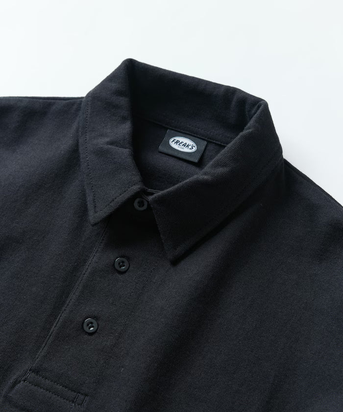 9 oz Heavyweight Big Silhouette heavyweight polo shirt/oversized polo 【limited edition】