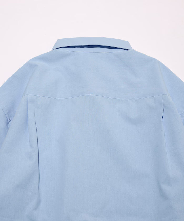 AIRDRY HIGH TECHYARN high-performance material broad regular color shirt long sleeve/quick-drying/heat shielding