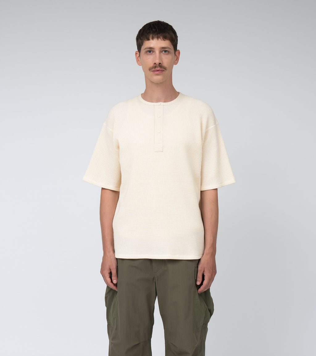 Henry Neck Thermal Sweat Tee