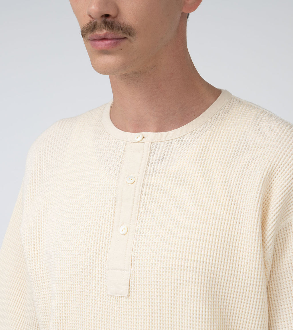 Henry Neck Thermal Sweat Tee