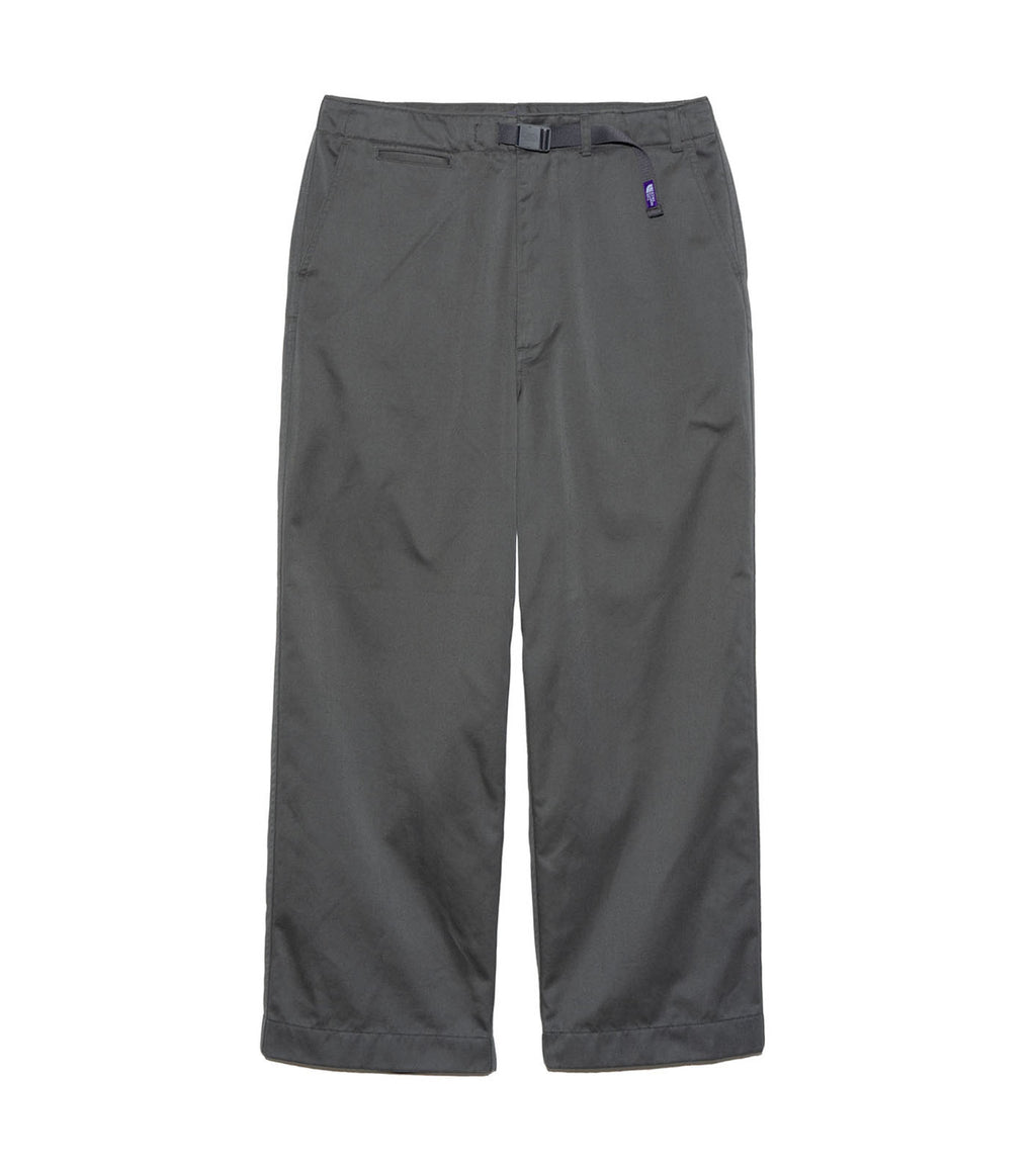 Chino Wide Straight Field Pants - AH(Asphalt Gray)
