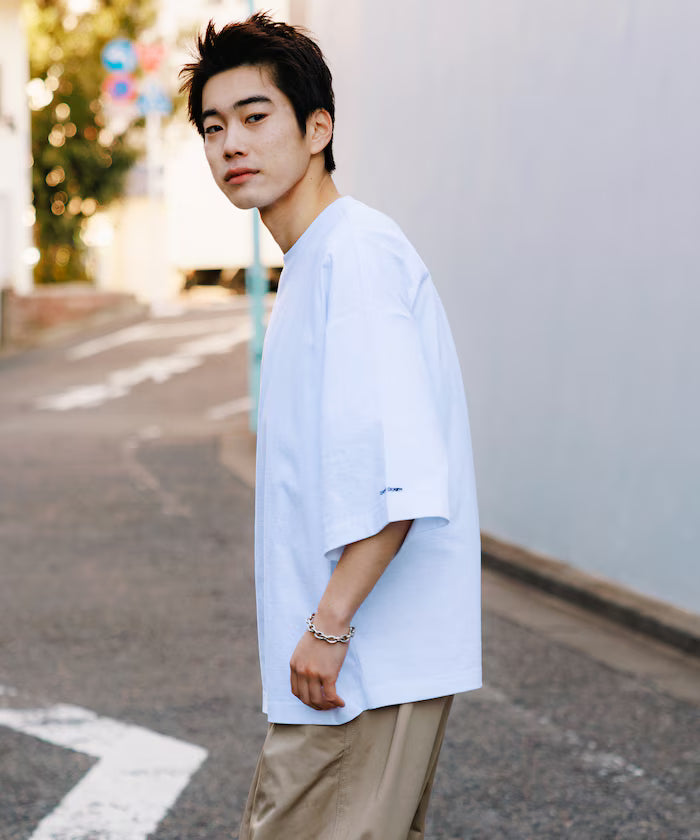 Big Silhouette One Point Crew Neck T-Shirt / Wide Silhouette [Limited Edition]