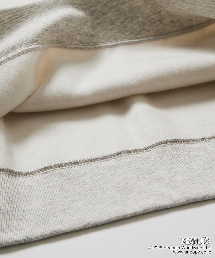 PEANUTS/Peanuts Exclusive Front Print Crew Neck Sweat/Shibe 【Limited Edition】