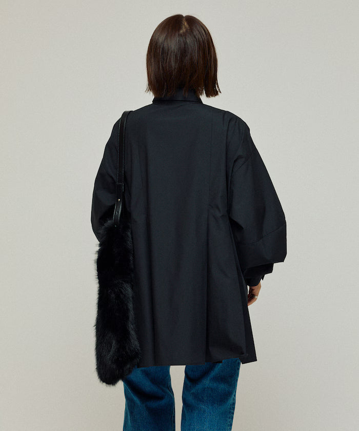 Box Stack Balloon Sleeve Long Sleeve Shirt