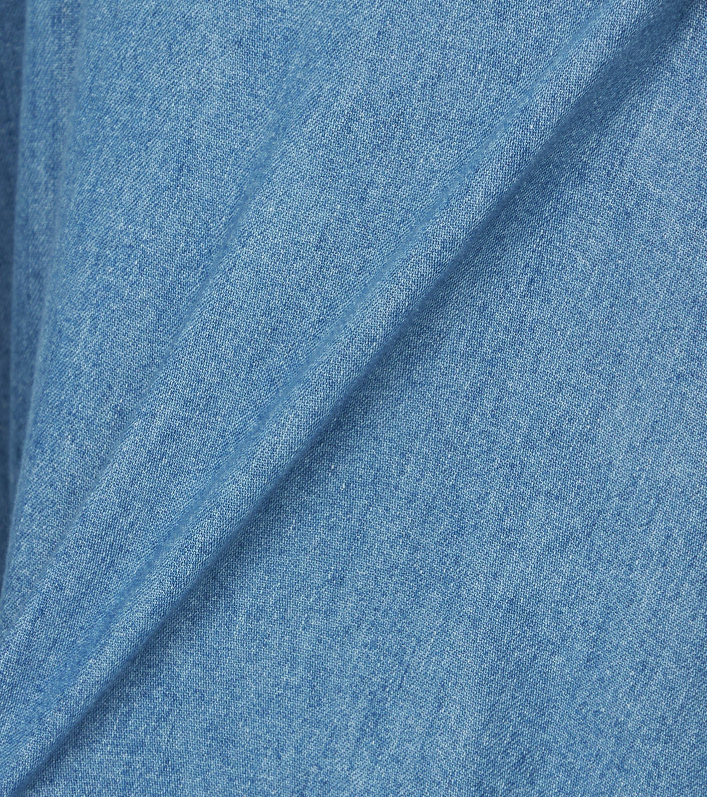 Light Denim Circular Skirt