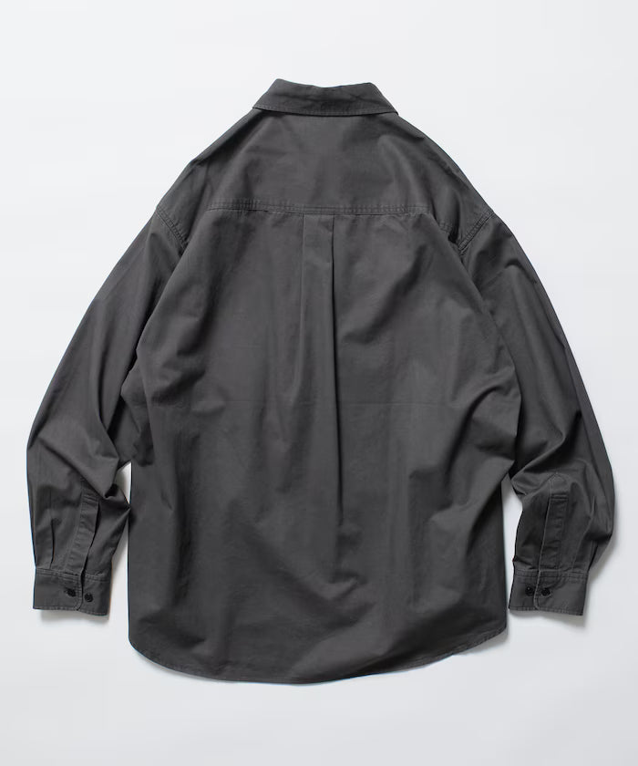 Relax Fit Relaxed Fit Garment Dyed Regular Collar Shirt [Limited Edition]